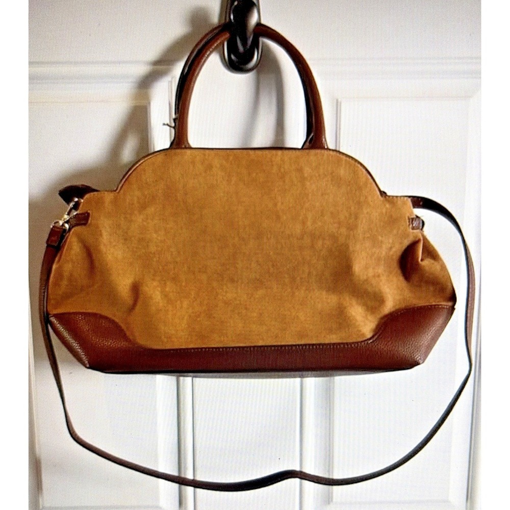 a New Day™ Belted Satchel Handbag - Brown - Picture 3 of 5